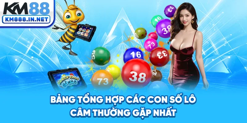 Bảng tổng hợp các con số lô câm thường gặp nhất