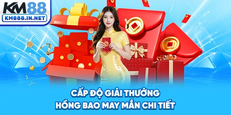 Cấp độ giải thưởng hồng bao may mắn chi tiết