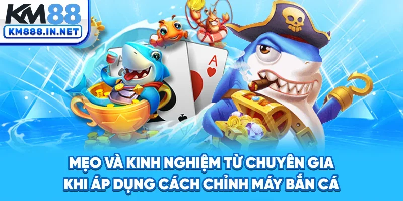 Mẹo và kinh nghiệm từ chuyên gia khi áp dụng cách chỉnh máy bắn cá